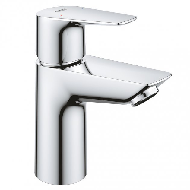 Grohe BauEdge Modern S-Size Basin Mixer Tap - Chrome - 23330001