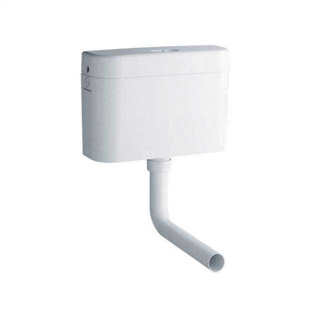 Grohe Adagio 6 litre flush pipe and connector bottom inlet concealed cistern in alpine white