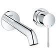 Grohe Essence Wall Mounted M-Size 2 Hole Basin Mixer Trim Set - Chrome - 19408001