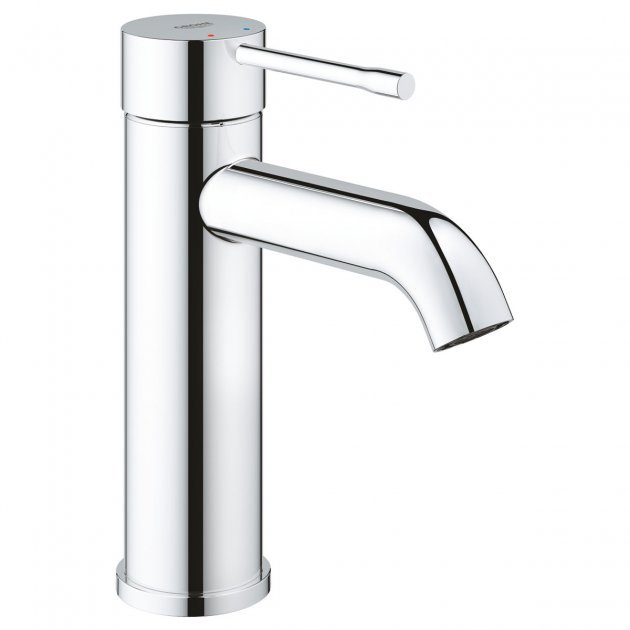Grohe Essence Modern Deck Mounted Mini Basin Mixer Tap - Chrome - 23590001