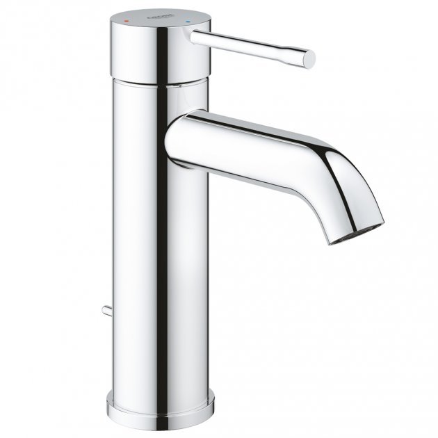 Grohe Essence Modern Pop-Up Waste Basin Mixer Tap - Chrome - 23591001