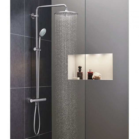 Grohe Euphoria Thermostatic 180 Fixed Head Bar Mixer Shower with Showe