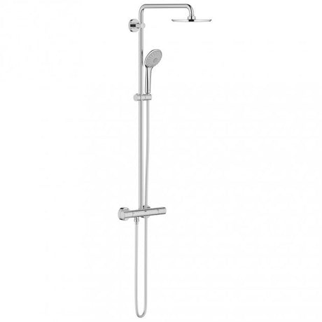 Grohe Euphoria Modern Fixed Head Bar Mixer Shower with Shower Kit 210mm- Chrome - 27964000