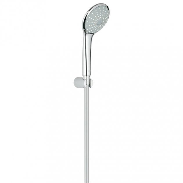 Grohe Euphoria Mono Wall Holder Single Spray Pattern Shower Handset 110mm - Chrome - 27354000