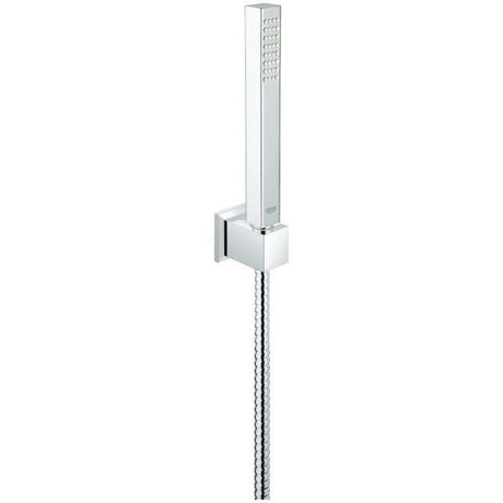 Grohe Euphoria Modern Cube Shower Handset with Shower Holder and 1500mm Hose - Chrome - 27889000