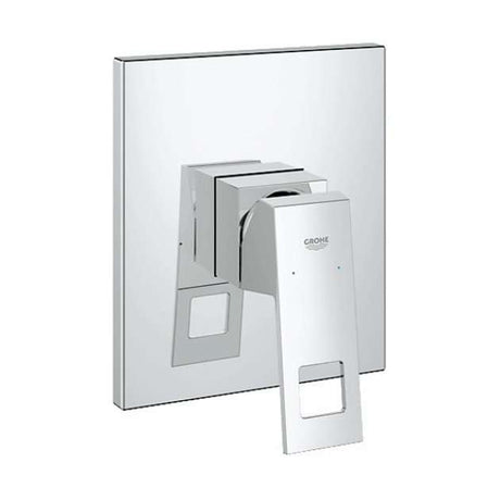 Grohe Eurocube Modern Concealed Shower Valve Trim - Chrome - 19898000