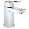 Grohe Eurocube Modern Single Lever S-Size Basin Mixer Tap - Chrome - 2339200E