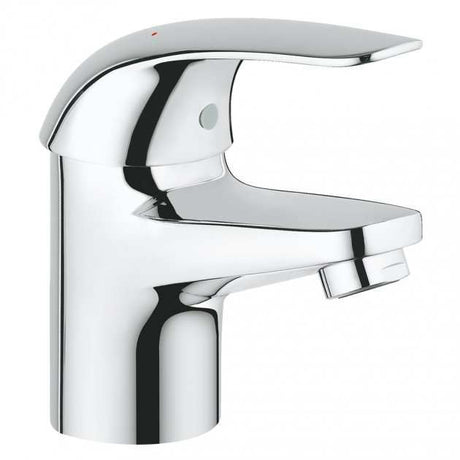 Grohe Euroeco Modern Manual Basin Mixer Tap - Chrome - 32734000