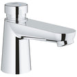 Grohe Euroeco Modern Deck Mounted Cosmopolitan T Self Closing Tap - Chrome - 36265000