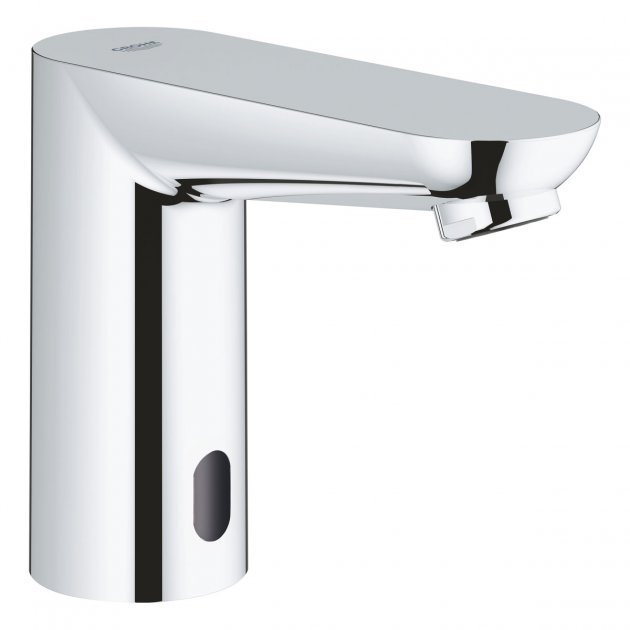 Grohe Euroeco Modern Cosmopolitan E Infra-red Electronic Basin Tap - Chrome - 36271000