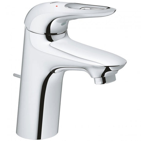 Grohe Eurostyle Pop Up Waste S-Size Basin Mixer Tap - Chrome - 33558003
