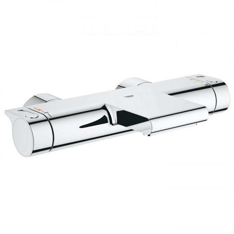 Grohe Grohtherm  S-Unions Wall Mounted 2000 Thermostatic New Bath Shower Mixer Tap - Chrome - 34466001