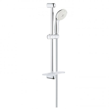 Grohe New 3 Spray Pattern Tempesta 100 Shower Rail Kit - Chrome - 27600001