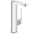 Grohe Plus Modern Pop-Up Waste L-Size Single Lever Basin Mixer Tap - Chrome - 23844003