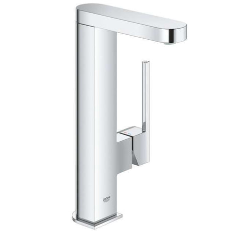 Grohe Plus Modern Pop-Up Waste L-Size Single Lever Basin Mixer Tap - Chrome - 23844003