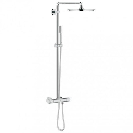 Grohe Rainshower Thermostatic Bar Mixer Shower with Shower Kit 310mm - Chrome - 27966000