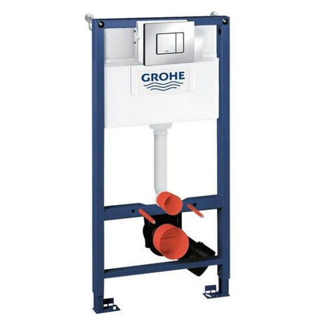 Grohe Rapid SL 4 in 1 Wall Mounted Frame Set for WC - Chrome - 38888000