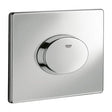 Grohe Skate Air Wall Mounted Horizontal Flush Plate - Chrome - 38565000