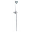 Grohe Tempesta-F Modern Trigger 30 Single Spray Wall Holder Set with Metal Shower Hose 1250mm - Chrome - 26354000