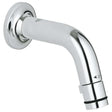 Grohe Universal Modern Wall Mounted Basin Tap DN15 - Chrome - 20205000 - TAP 'N' SHOWER
