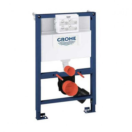 Grohe Rapid SL Universal 2in1 0.82m Dual flush WC Toilet Frame & Brackets - Blue/White - 38948000