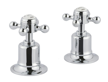 JTP Grosvenor Cross Panel Valves - Chrome - 76809