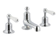 JTP Grosvenor Lever 3 Hole Basin Mixer - Chrome - 85193