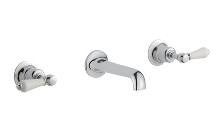 JTP Grosvenor Lever 3 Hole Basin Mixer - Chrome - 85089A