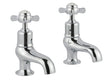 JTP Grosvenor Pinch Bath Taps - Chrome - 98015 - TAP 'N' SHOWER