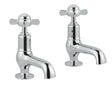 JTP Grosvenor Pinch Cloakroom Basin Taps - Chrome - 98025