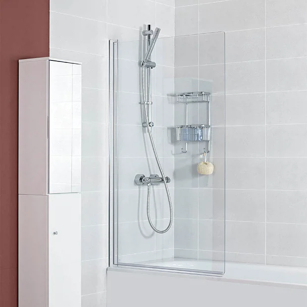 Roman Haven 820mm x 1360mm Standard Bath Screen - H2D3CS