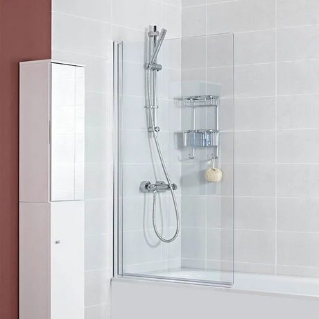 Roman Haven 820mm x 1360mm Standard Bath Screen - H2D3CS