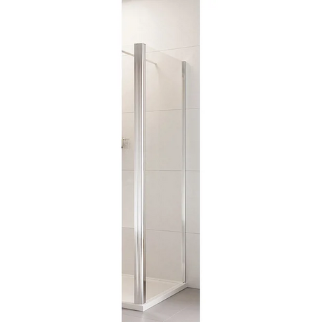 Roman Haven8 Chrome 800mm x 1900mm Side Panel - H4R8CS