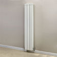 Towelrads Hanworth Vertical Flat Panel Radiator 3 Sections 1446mm High x 268mm Wide - White - 128088