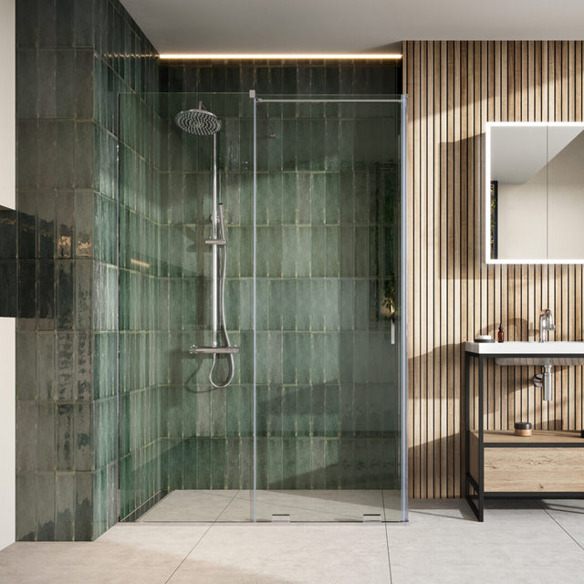 Scudo Momentum 8mm Sliding Wetroom 1000mm x 2000mm - MO-DOOR-1000