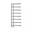 Towelrads Blandford Heated Towel Rail 1200mm High x 500mm Wide - Chrome - 120863