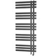 Towelrads Cobham Straight Heated Towel Rail 1200mm High x 500mm Wide - Anthracite - 120890