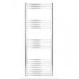 Towelrads Hamilton Curved Heated Towel Rail 1200mm High x 600mm Wide  - Chrome - 180015