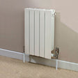 Towelrads Hanworth 5 Sections Horizontal Flat Panel Radiator 690mm High x 428mm Wide - White - 128083 - TAP 'N' SHOWER