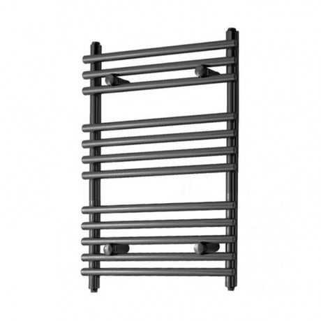 Towelrads Iridio Straight Heated Towel Rail 800mm High x 500mm Wide - Anthracite - 120968