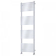 Towelrads Oxfordshire Straight Heated Towel Rail 1500mm High x 500mm Wide - Chrome - 120953
