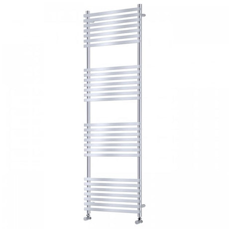Towelrads Oxfordshire Straight Heated Towel Rail 1500mm High x 500mm Wide - Chrome - 120953