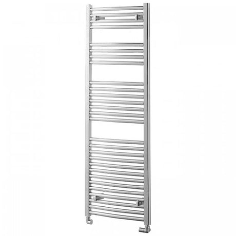 Towelrads Pisa Curved Heated Towel Rail 1400mm High x 400mm Wide - Chrome - 140051