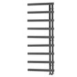 Towelrads Soho Straight Heated Towel Rail - 1245mm High x 500mm Wide - Anthracite - 120879