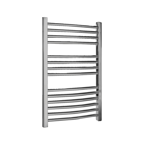 Nuie Curved Ladder Towel Rail 700mm High x 500mm Wide - Chrome - HK385