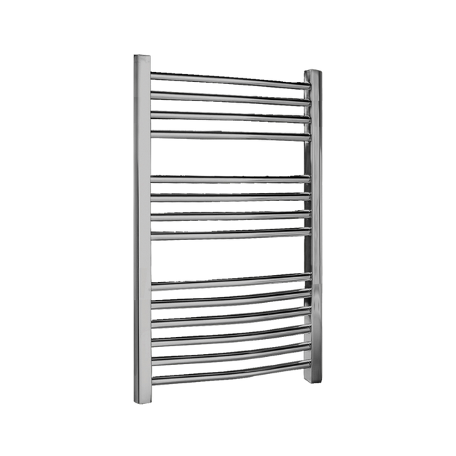 Nuie Curved Ladder Towel Rail 700mm High x 500mm Wide - Chrome - HK385