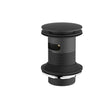 Britton Hoxton Slotted Basin Waste - Matt Black - HOX.010MB
