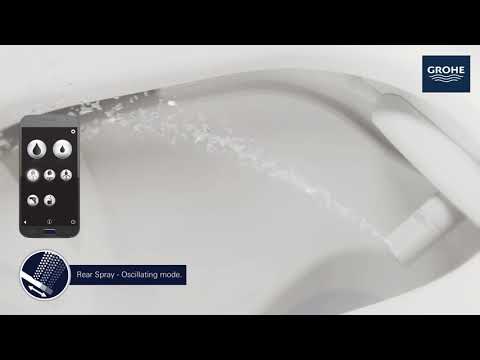 Grohe Sensia Arena Wall Hung Smart Toilet - White - 39354SH1 - TAP 'N' SHOWER