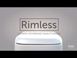 RAK Ceramics Compact Rimless Comfort Height Toilet Pan - Alpine White - CO21AWHA - TAP 'N' SHOWER