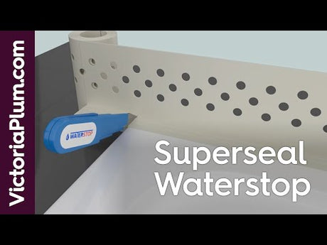Super Seal Waterstop Bath and Shower Tray Sealing Kit - WSTP